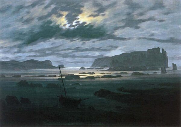 La mar del Norte a la luz de la luna – Caspar David Friedrich Caspar David Friedrich 2024-11-21