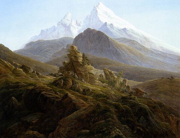 El Watzmann – Caspar David Friedrich Caspar David Friedrich 2024-11-21