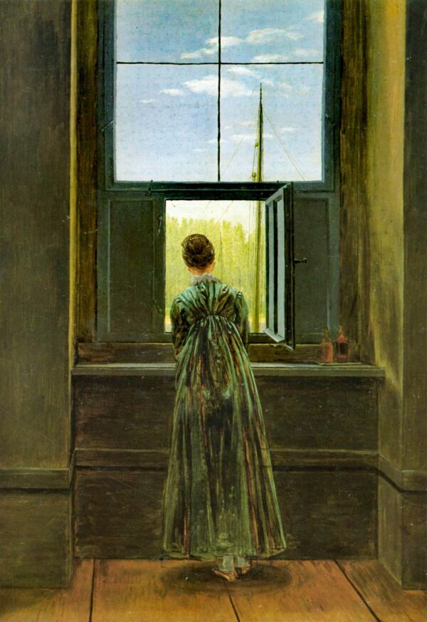 Mujer en la ventana – Caspar David Friedrich Caspar David Friedrich 2024-11-21