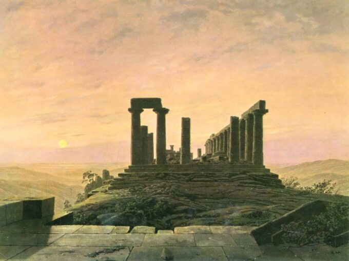 Templo de Juno en Agrigento – Caspar David Friedrich Caspar David Friedrich 2024-09-20