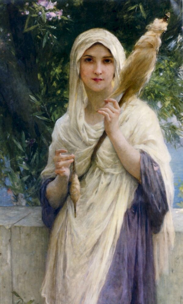 El hilandero en la orilla del mar – Charles-Amable Lenoir Charles-Amable Lenoir 2024-11-21