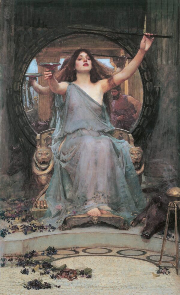 Circé ofreciendo la copa a Ulises – John William Waterhouse John William Waterhouse 2024-11-10