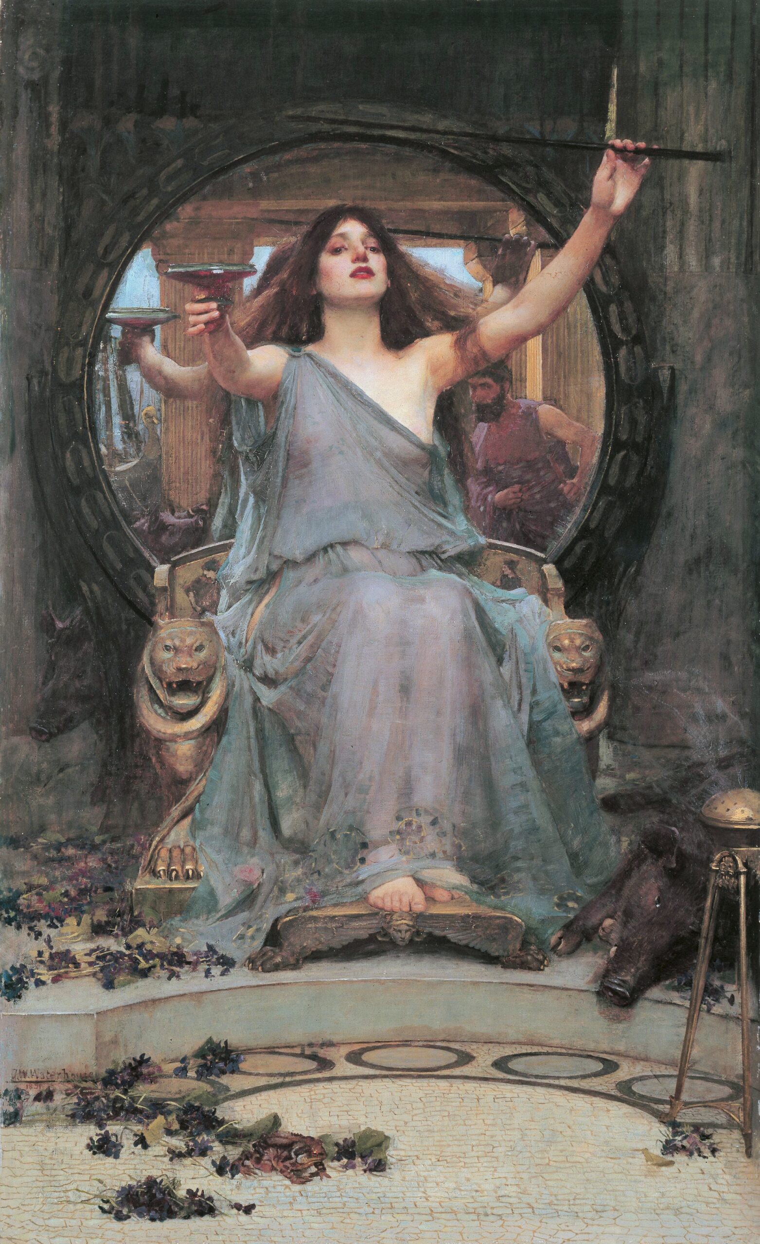 Circé ofreciendo la copa a Ulises – John William Waterhouse John William Waterhouse 2024-09-19 2