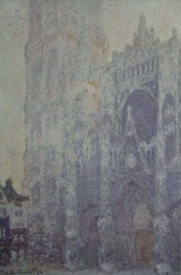 La Catedral de Ruan. El portal y la torre de Saint-Romain, efecto de la mañana; armonía blanca (W1346) – Claude Monet Claude Monet 2024-11-21