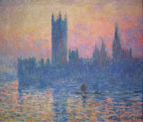 El Parlamento de Londres, atardecer (W 1598) – Claude Monet Claude Monet 2024-11-21