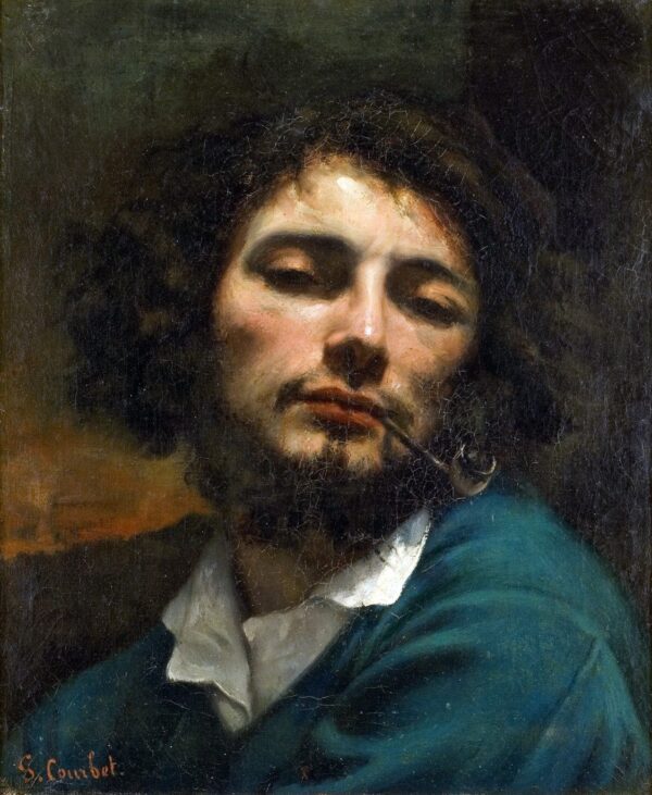 Autorretrato del artista, Hombre con una pipa – Gustave Courbet Gustave Courbet 2024-11-21