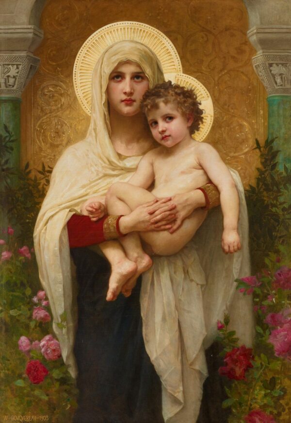 La Madonna de las Rosas – William Bouguereau William Bouguereau 2024-11-21