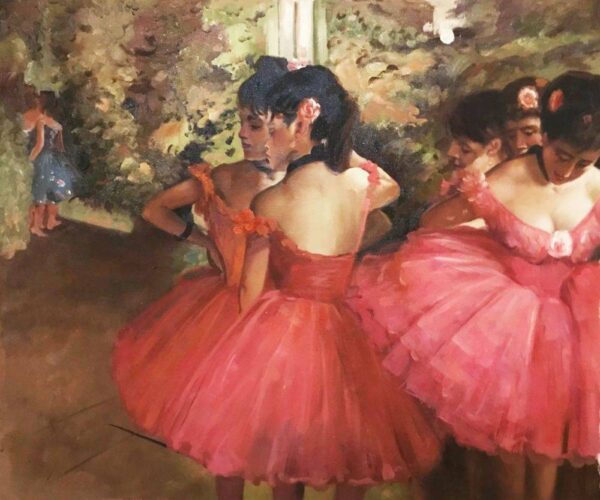 Bailarinas en rosa – Edgar Degas Edgar Degas 2024-11-21