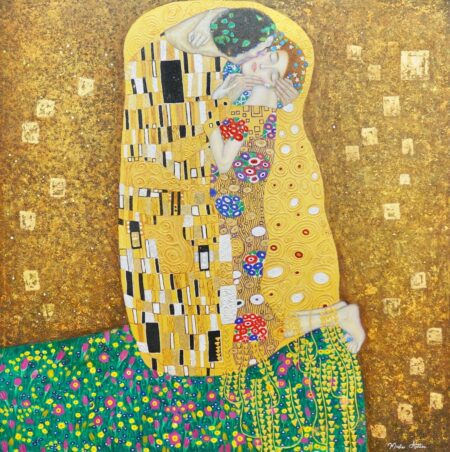 El beso (Gustav Klimt) – Reproducción en stock – 200 x 200 cm Gustav Klimt 2024-12-22