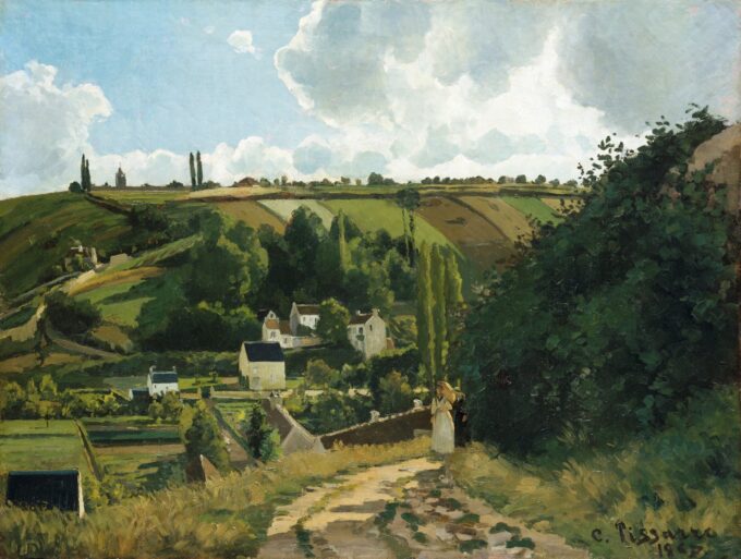 La côte du Jallais, Pontoise – Camille Pissarro Camille Pissarro 2024-09-20