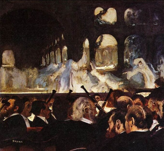 La escena de ballet de la ópera «Robert el Diablo» de Meyerbeer – Edgar Degas Edgar Degas 2024-09-20