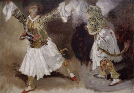 Dos soldados griegos bailando – Eugène Delacroix Eugène Delacroix 2024-12-22