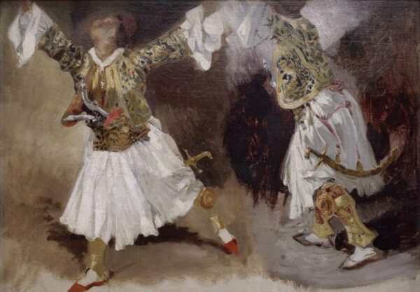 Dos soldados griegos bailando – Eugène Delacroix Eugène Delacroix 2024-11-21