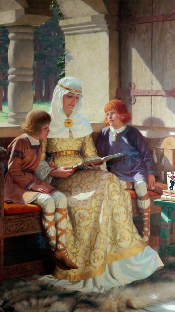 La infancia de Alfredo el Grande – Edmund Leighton Edmund Leighton 2024-09-19