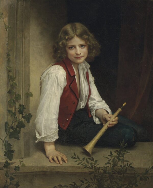 El pifferaro de William Bouguereau William Bouguereau 2024-11-21