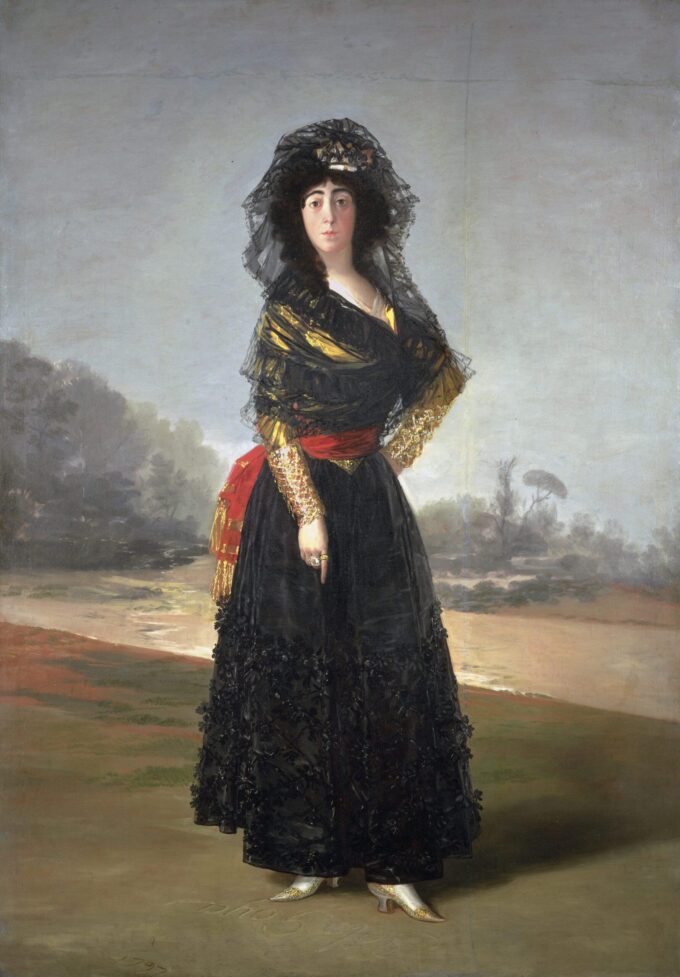 Retrato de la duquesa de Alba en negro – Francisco de Goya Francisco de Goya 2024-09-20