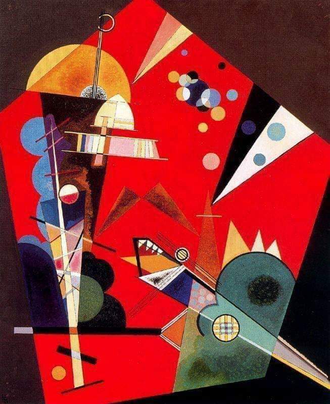 Tensión en rojo 1926 – Vassily Kandinsky Vasili Kandinski 2024-09-20 2