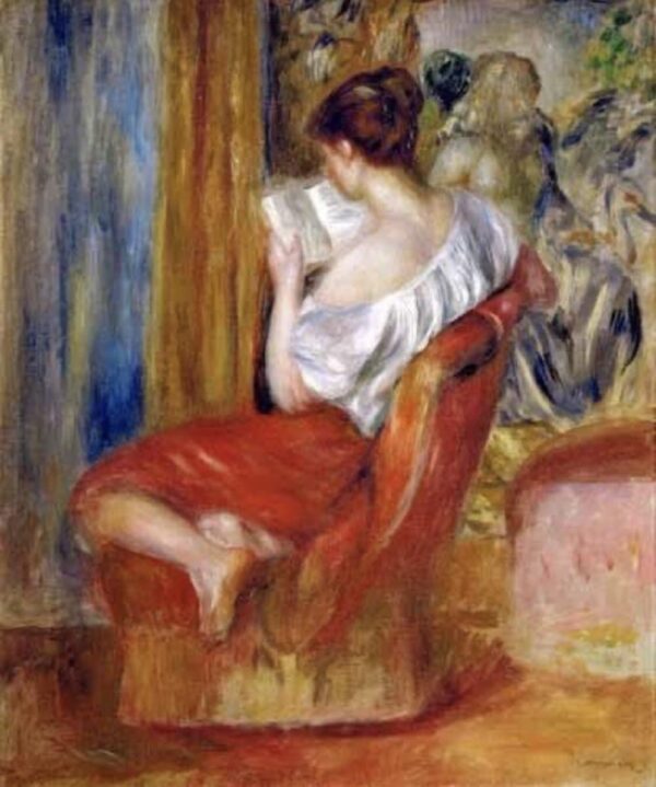 Una mujer leyendo – Pierre-Auguste Renoir Pierre-Auguste Renoir 2024-11-21