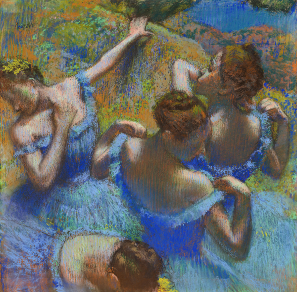 Bailarinas en azul – Edgar Degas Edgar Degas 2024-11-21