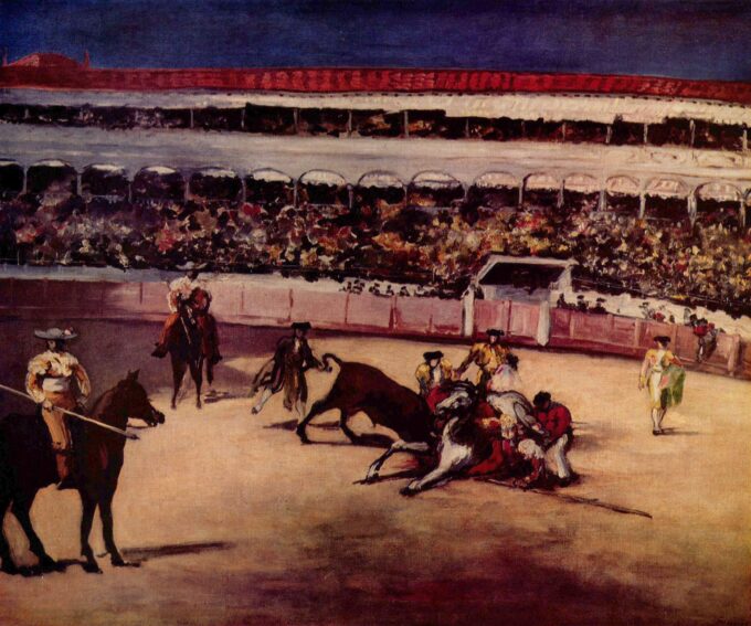 Combate de toros – Edouard Manet Édouard Manet 2024-09-20