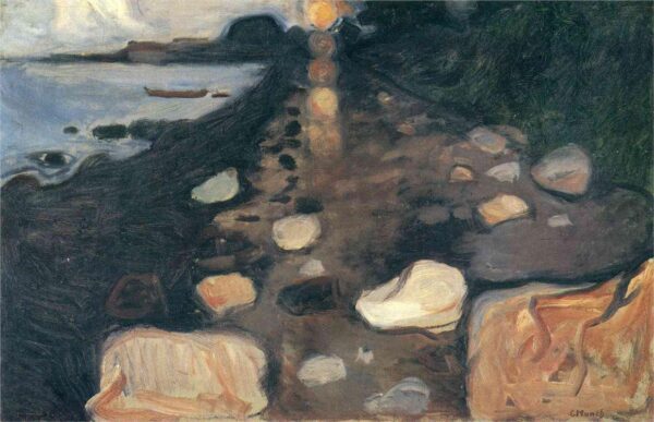 «Luz de luna en la playa – Edvard Munch» Edvard Munch 2024-11-21