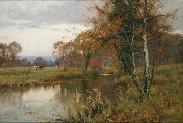 Paisaje de otoño con río – Edward Wilkins Waite Edward Wilkins Waite 2025-01-03