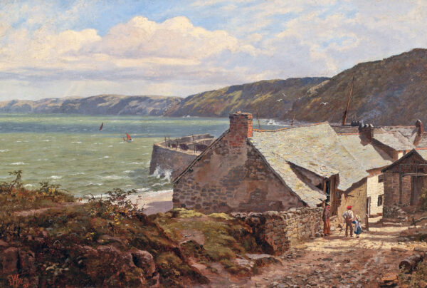 Clovelly (1881) – Edward Wilkins Waite Edward Wilkins Waite 2025-01-03