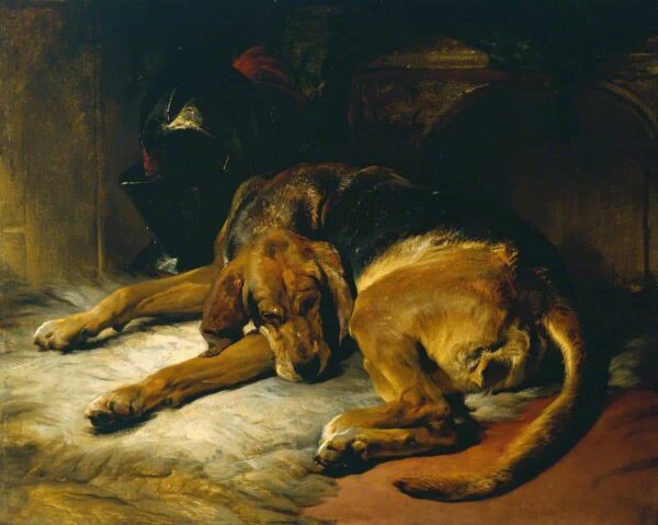 Perro de sangre dormido – Edwin Landseer Edwin Landseer 2024-11-21