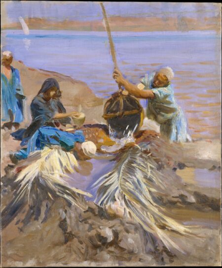 Egipcios elevando agua del Nilo – John Singer Sargent John Singer Sargent 2024-12-22