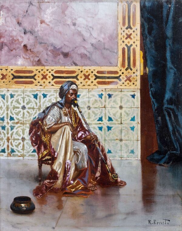 El fumador de chibouk – Rudolf Ernst Rudolf Ernst 2025-01-02