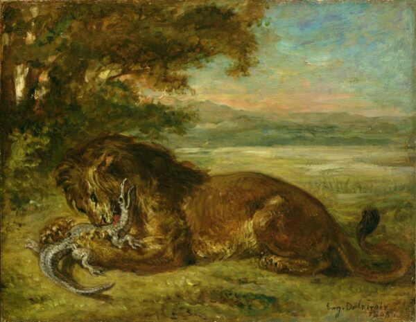 El león y el caimán – Eugène Delacroix Eugène Delacroix 2024-11-21