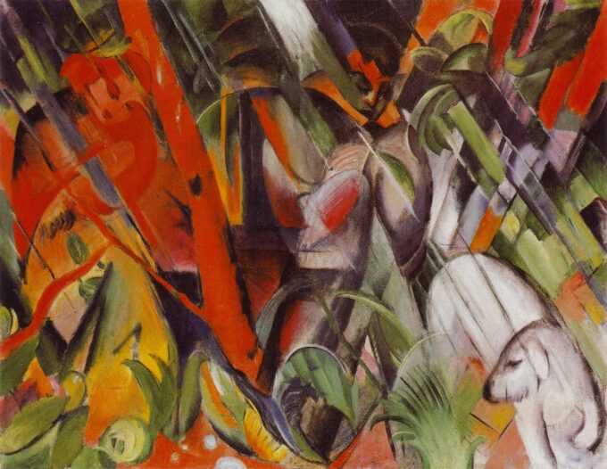 Bajo la lluvia – Franz Marc Franz Marc 2024-09-19