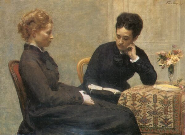 La Lectura, 1877 – Henri Fantin-Latour Henri Fantin-Latour 2024-12-29