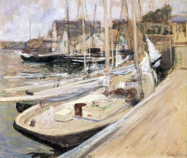 Botes de pesca en Gloucester – John Henry Twachtman John Henry Twachtman 2025-01-03