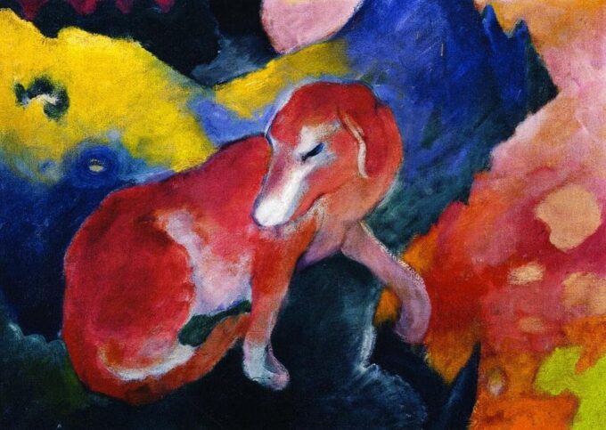 Perro rojo – Franz Marc Franz Marc 2024-09-19