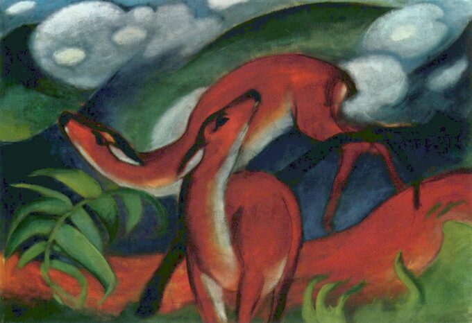 Ciervo rojo II – Franz Marc Franz Marc 2024-09-19