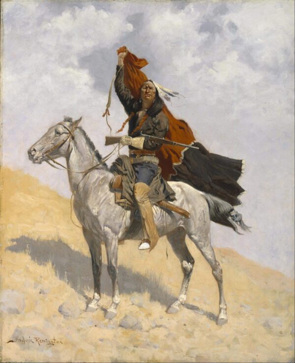 La señal de la cobertura – Frederic Remington Frederic Remington 2024-11-21