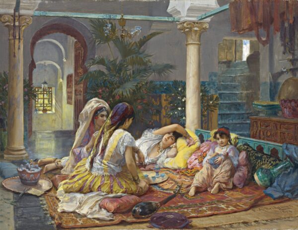 En el harén – Frederick Arthur Bridgman Frederick Arthur Bridgman 2025-01-02