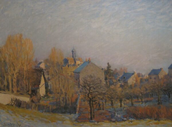 Escarcha en Louveciennes – Alfred Sisley Alfred Sisley 2024-11-21