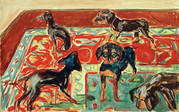 Cinco cachorros en la alfombra – Edvard Munch Edvard Munch 2024-11-21