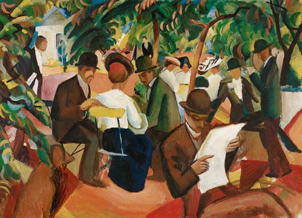 Restaurante del jardín – August Macke August Macke 2024-09-20 2