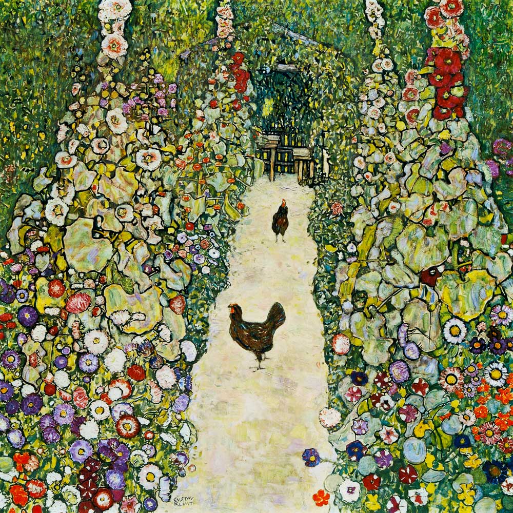 Paseo de jardín con las gallinas – Gustav Klimt Gustav Klimt 2024-09-20 2