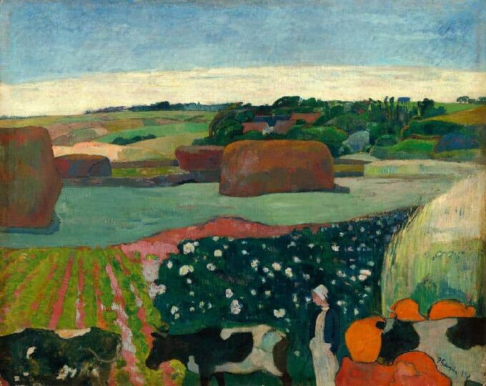 La paja en Bretaña – Paul Gauguin Paul Gauguin 2024-09-20