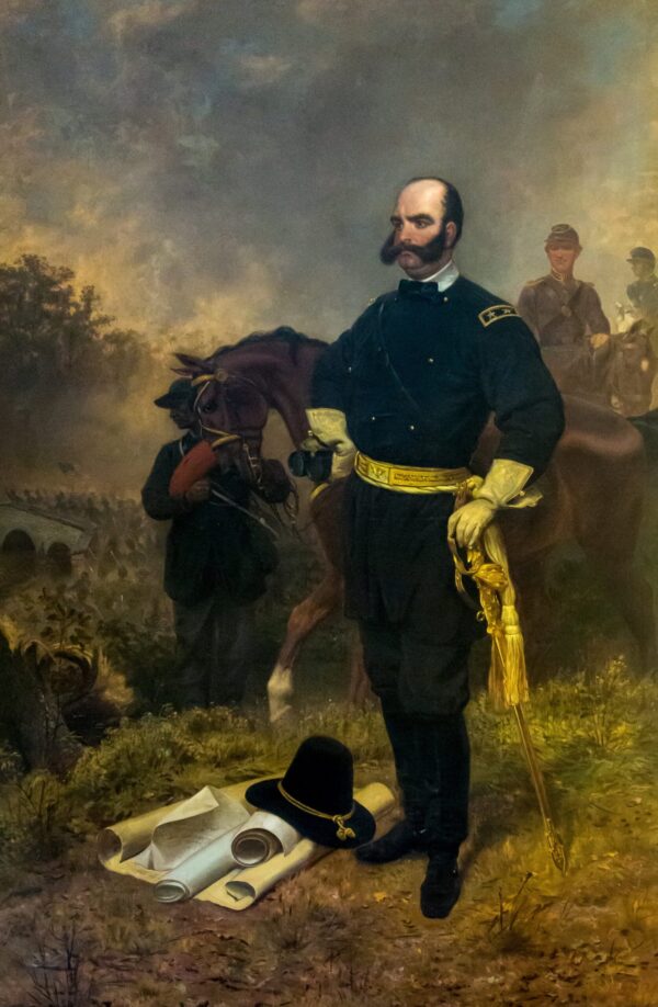 El general Ambrose Burnside en Antietam – Emanuel Leutze Emanuel Leutze 2024-11-21