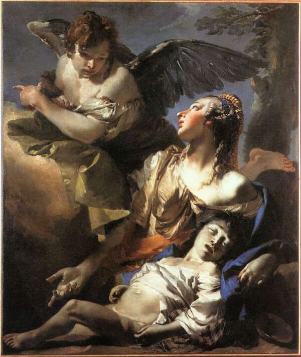 Ángel salvando a Hagar – Giambattista Tiepolo Giambattista Tiepolo 2024-11-21