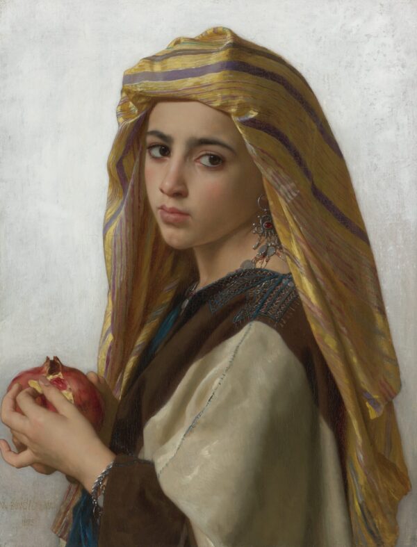 Chica con granada – William Bouguereau William Bouguereau 2024-11-21