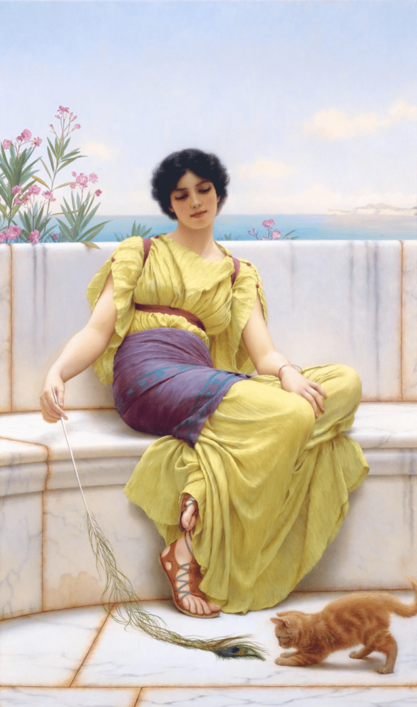 Ociosa – John William Godward John William Godward 2024-11-21