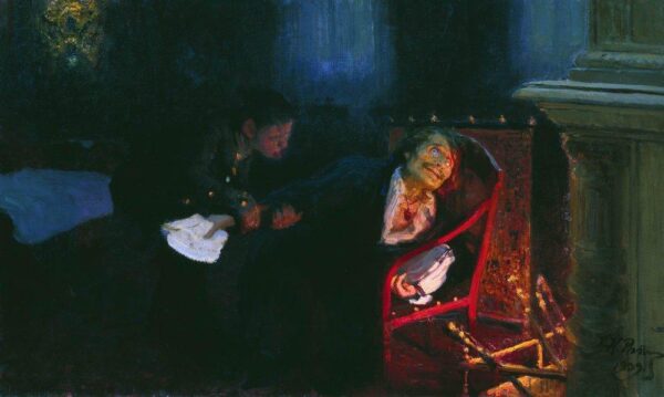 Gogol quema el manuscrito de la segunda parte de «Almas muertas» – Ilya Repin Iliá Repin 2024-11-21