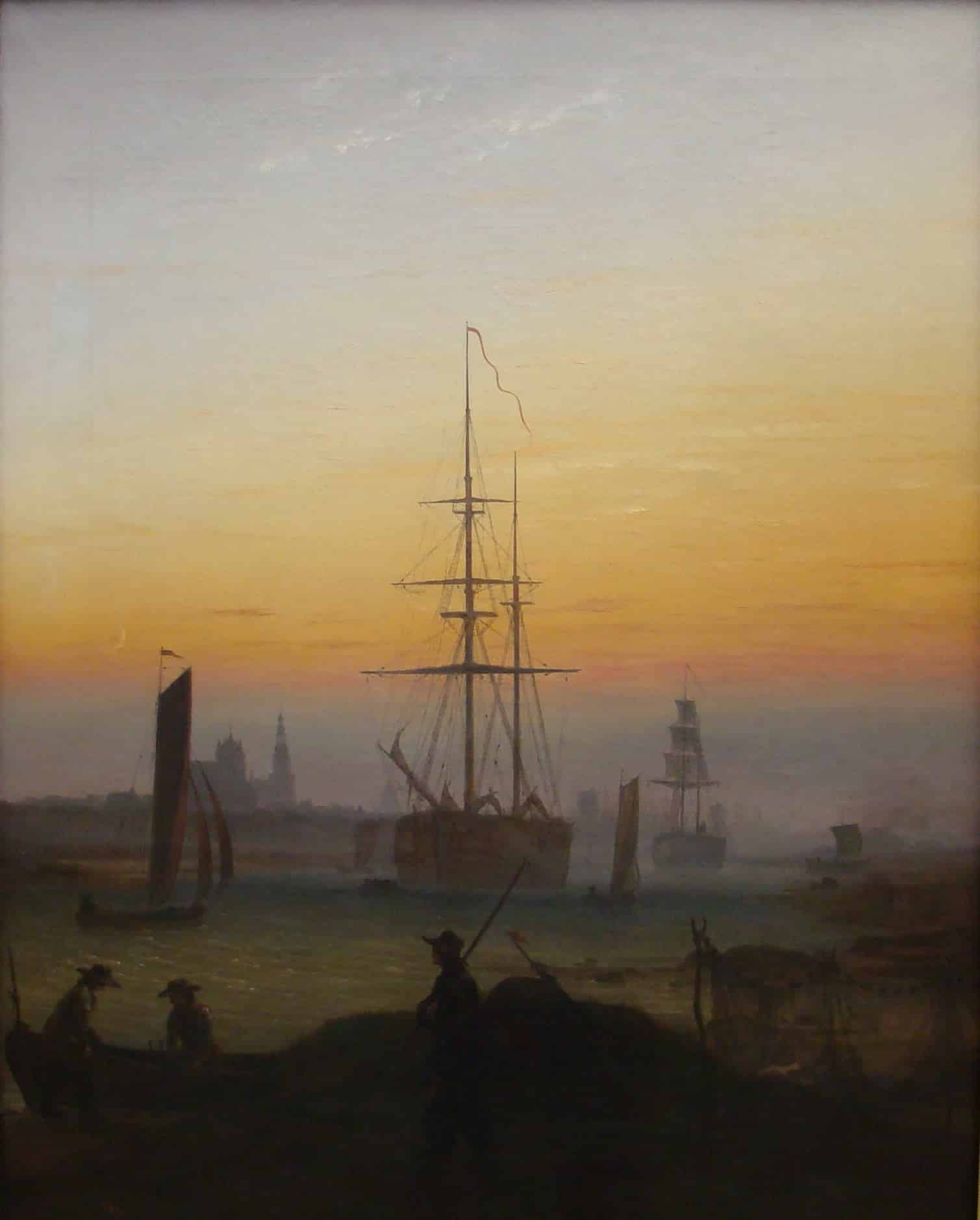 El puerto de Greifswald – Caspar David Friedrich Caspar David Friedrich 2024-09-20 2