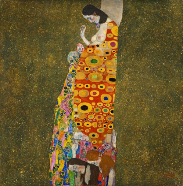 El título en español es: La Esperanza II o Esperanza II – Gustav Klimt Gustav Klimt 2024-11-21